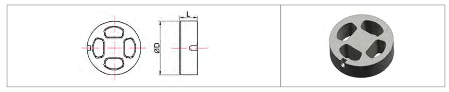 Specification of Valve Disk