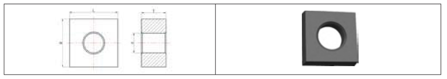 Specification of Carbide Chain Saw lnserts for Stone Cutting